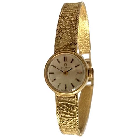 old omega ladies gold watches